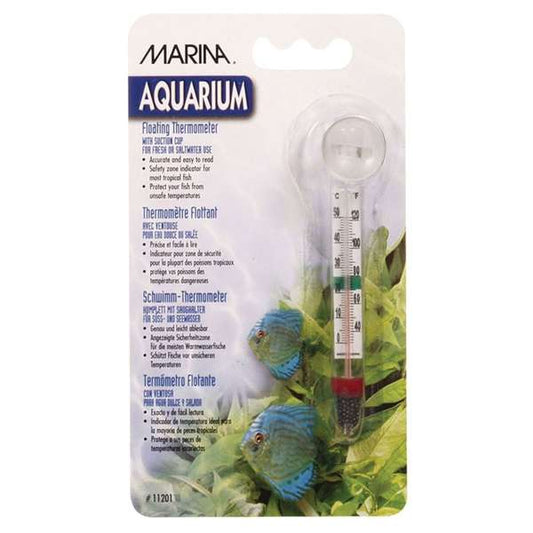Hagen Glass Floating Thermometer With Sucker