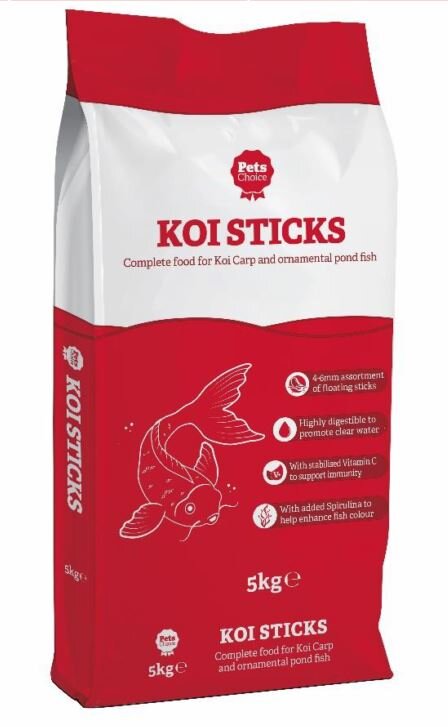 Pets Choice Koi Carp Sticks 5kg