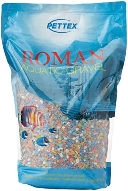 Pettex Aquatic Roman Gravel Rainbow Pebbles