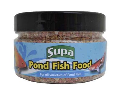 Supa Pond Fish Food Jar