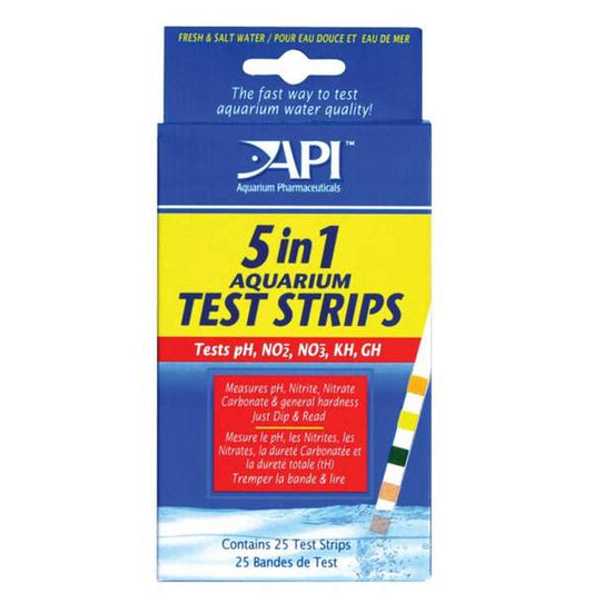 Api 5-In-1 Aquarium Test Strips