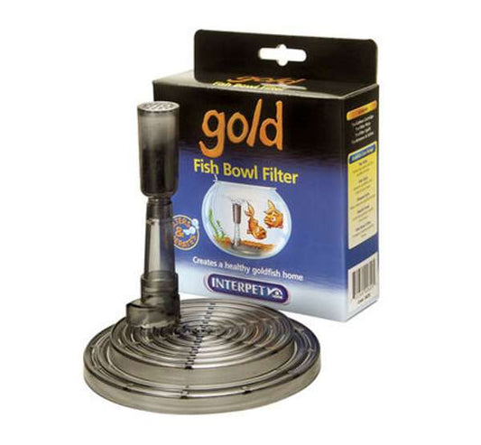 Interpet Gold Fish Bowl Undergravel Filter Starter Kit