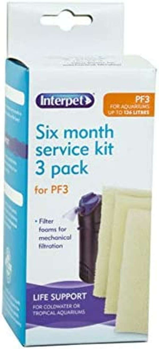 Interpet Internal Power Filter Pf3 Plain Filter Pad
