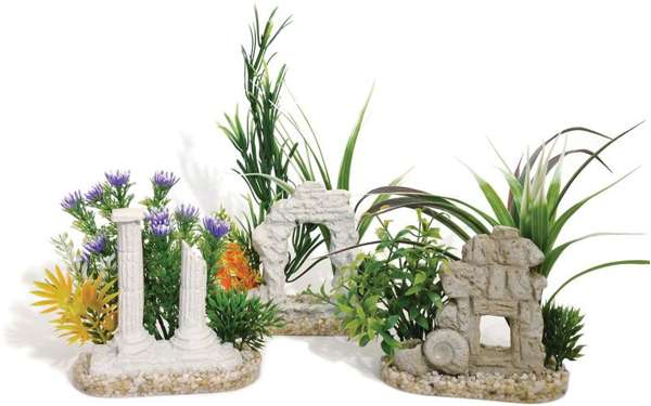 Rosewood Aquaplant Decor Ruins