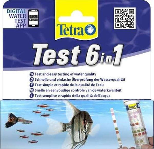 Tetra Test Strips 6-In-1