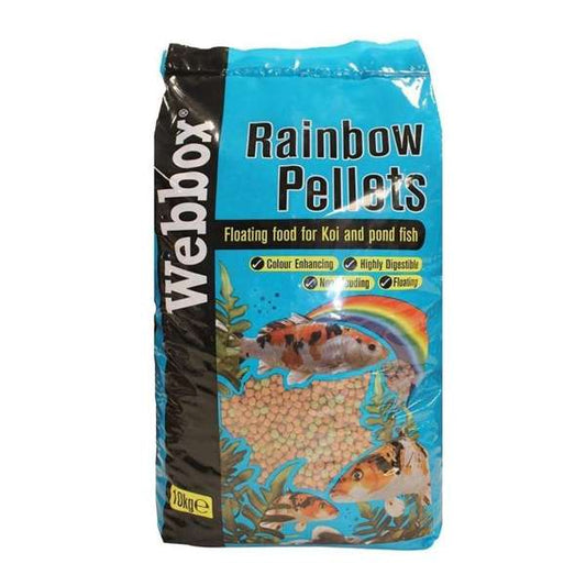 Webbox Rainbow Mixed Pond Pellets