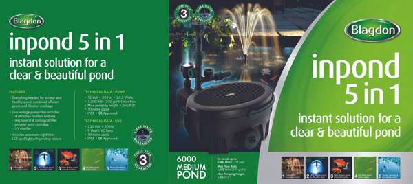 Blagdon Inpond 5-In-1 6000