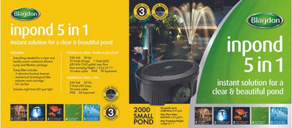 Blagdon Inpond 5-In-1 2000