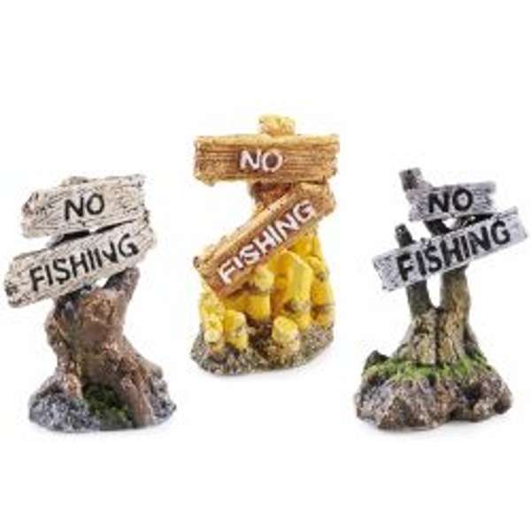 Classic No Fishing Seahorse